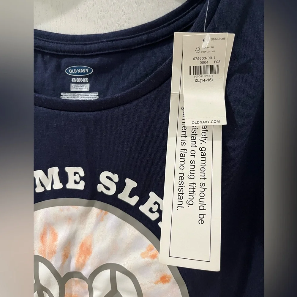 Old Navy Graphic Tee Nightgown, 